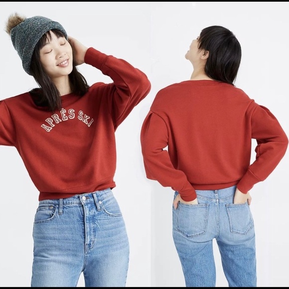 COPY - Apres Ski sweatshirt from Madewell - Picture 1 of 5